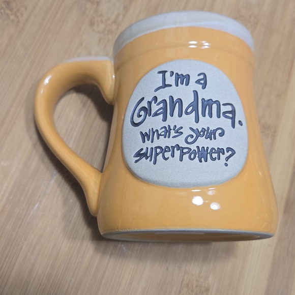 Joanne Sharpe Burton & BURTON I'm a Grandma What's Your Superpower Mug  NEW - Picture 1 of 11